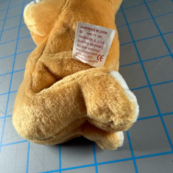 Ty Beanie Babies Prayer Bear 🙏🏻 Hope DOB 03-23-1998 Mint with Mint tags - Picture 8 of 14